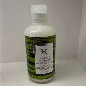 R+Co Labyrinth 3-in-1 Green and White Hair Care